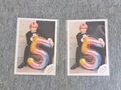 佐久間大介 ミニフォトサイズのステッカー 2枚セット