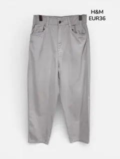 H&M エイチアンドエム カジュアルパンツ アイボリー EUR36 ウエストゴムのサムネイル