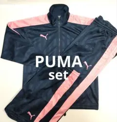 【レア✨️】Puma ジャージ上下3点セット　S 　セットアップ トラック男女