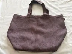 KEYUCA 無地 大　トートバッグ パープルのサムネイル
