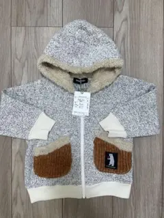 【新品未使用】KladSkap クレードスコープ　前開き裏毛パーカー