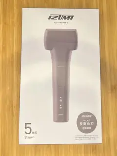 IZUMI メンズ電気シェーバー IZF-V848W-A ブルー - メルカリ