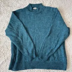niko and... ターコイズ 長袖セーター M