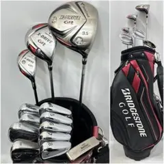 メンズ右利き初心者用 ツアーステージ ViQ ゴルフクラブセット W-2825