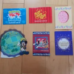 ディズニー テレホンカードの台紙のサムネイル