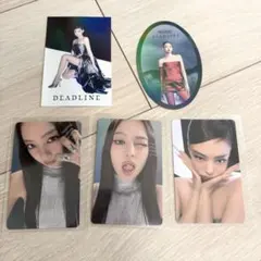 BLACKPINK ジェニ トレカ ステッカー DEADLINE ブルピン