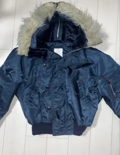 ALPHA USA製N-2Bフライトジャケット ネイビー　90s y2k 未使用