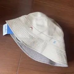 新品未使用品familiar UVカット帽子 100%コットン