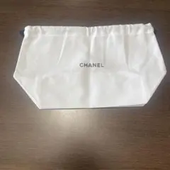 CHANEL ホワイト 巾着