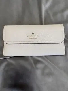 kate spade ホワイト長財布