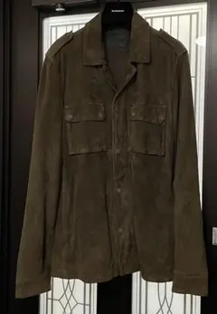 10万★ALL SAINTS スエードジャケット M65 サファリジャケットのサムネイル