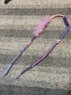 ハンドメイド　パラコード携帯ストラップロング