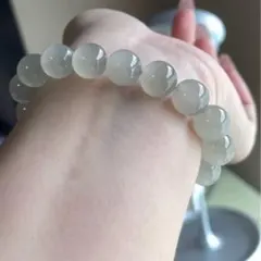 極美品 【和田玉碧玉】ブレイズレットと ネックレス兼用‼️ 鑑定書付き 