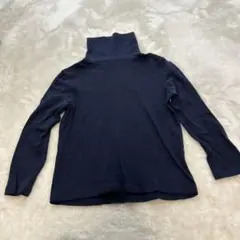 GAP KIDS ネイビー タートルネックセーター XS