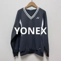 YONEX テニスウェア グレー Vネック 長袖ウェア M