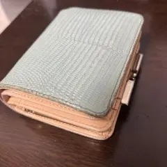 TOPKAPI ミントグリーン 二つ折り財布