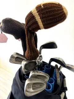 【引退品】ゴルフクラブセット メンズ　アンティーク　高級　つるやゴルフ　パター