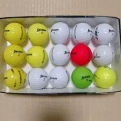 ゴルフロストボール SRIXON DISTANCE 他 15個。