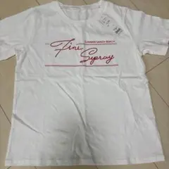 チュチュアンナ　Fine Spray ロゴ Tシャツ ホワイト M-Lのサムネイル