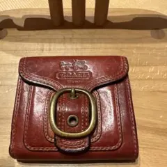 こ*な様 COACH 二つ折り財布 レッド