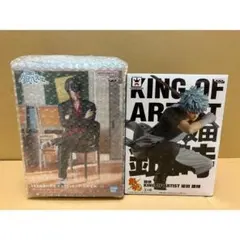 ２種セット　坂田銀時　高杉晋助　king of artist　デスクフィギュア