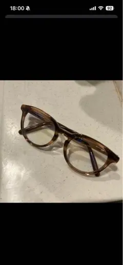 Zoff メガネ　度なし