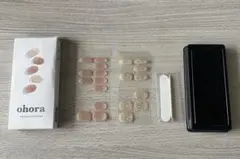 ohora ネイルシール【ND-053-J N CREAM SHELL】