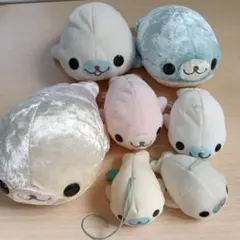 まめゴマ ぬいぐるみ7体セット - メルカリ