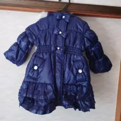 フード付き中綿コート