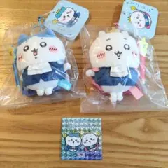 ちいかわ　ハチワレ　バースデイマスコット　誕生日ノベルティステッカー