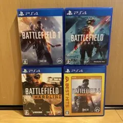 PS4 バトルフィールド　ゲーム4本セット