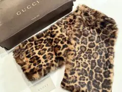 GUCCI グッチファーショール　大判ストール 2026年最新】グッチ ファー ストールの人気アイテム - メルカリ