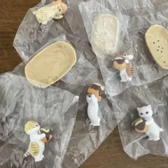 mofusand たこやきにゃんマスコット 全5種 コンプリート セット