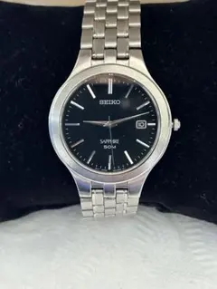 SEIKO アナログ 腕時計 シルバー50M耐水性