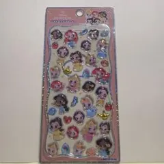 ディズニー　プリンセス　プチドロップステッカー