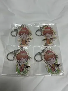 ひきこもりでもフェスがしたい！　めいちゃん　アクリルキーホルダー 4個セット