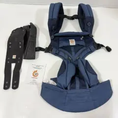 【美品】エルゴベビー オムニ360 クールエア ミッドナイトブルー