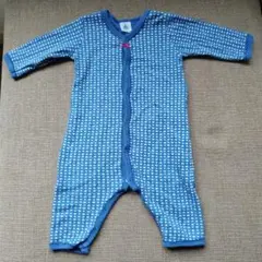 PETIT BATEAU ハート柄ロンパース 6m