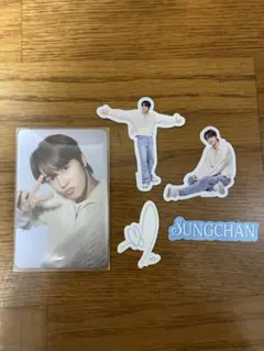 RIIZE 109 ポップアップ ソンチャン トレカ フレークシールセット