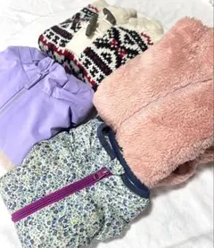 【アウター4点セット】女の子 まとめ売り 110cm ZARA UNIQLO上着