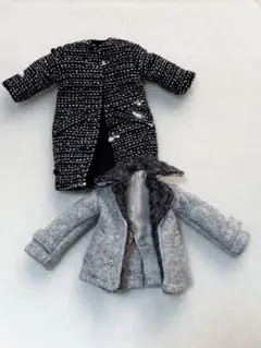 ①作家様購入　22cmドール ピュアニーモ2エモーションS用　ドール服　コート