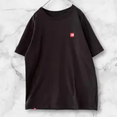 ノースフェイス　ブラック Tシャツ NEVER STOP EXPLORING
