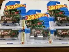 Hot Wheels RAIJIN EXPRESS 5台セット　招き猫　26B
