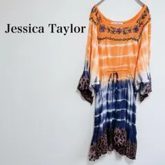 Jessica Taylor タイダイ柄 チュニック 【FREE】 重ね着