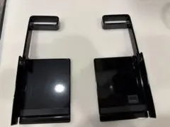 山崎実業タワー 片手でカットマグネット挟み込み式キッチンペーパーホルダー 黒のサムネイル