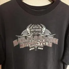 00s USA製 鬼フェード ハーレーダビッドソン Tシャツ XL