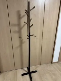 ニトリ　ポールハンガー　ブラウン・ブラック