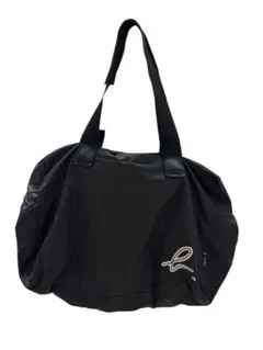 新品　未使用アニエスベー ボヤージュ折りたたみ収納BIGボストンバッグ ブラック