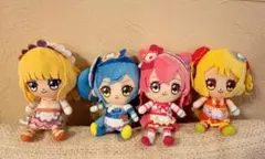 デリシャスパーティプリキュア キュアフレンズぬいぐるみ 4体セット