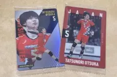ウエハース 男子バレー 大塚達宜 選手set